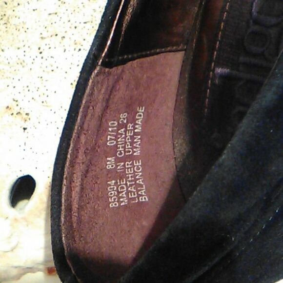 Clarks Indigo Black Suede Heels - Picture 7 of 10